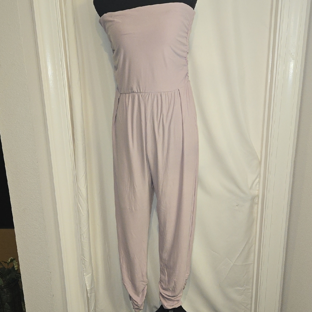 No Comment NY LA Strapless Jumpsuit